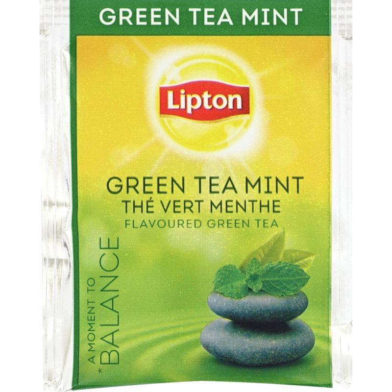 Boite de 100 sachets thé vert menthe LIPTON