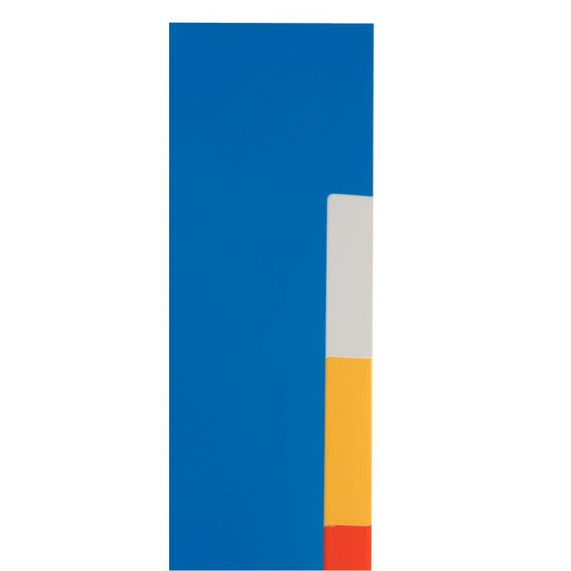 Jeu de 6 intercalaires en polypropylène coloré 12/100ème, format A4