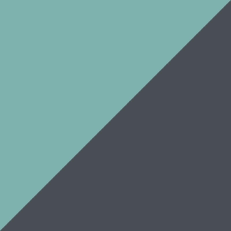 Module 3 tiroirs MOOVUP gris/vert d'eau