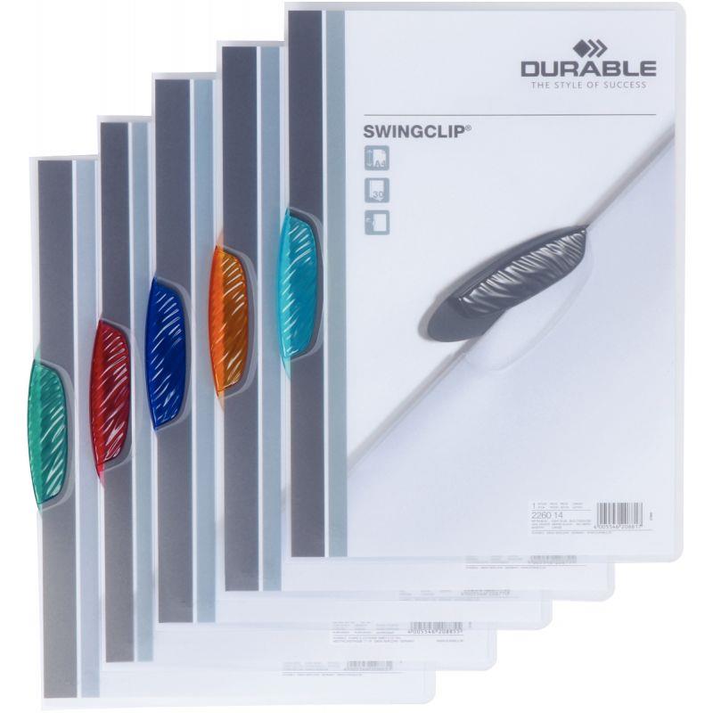 clip pivotant translucide pétrole