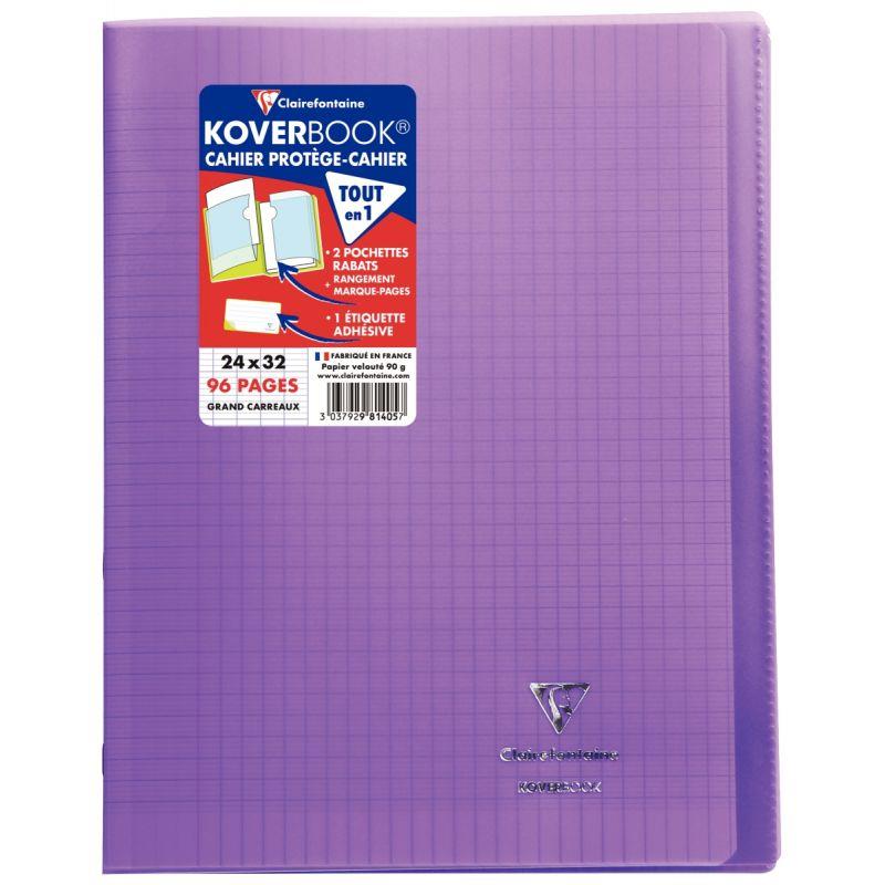 90g, couverture violet