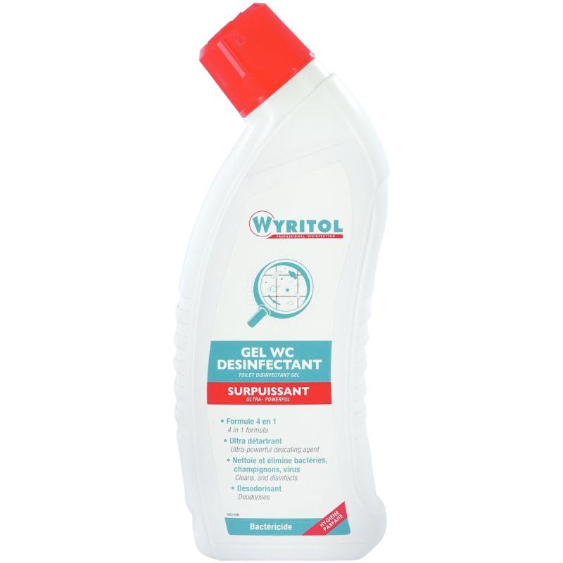 WYRITOL Flacon 750 ml Gel WC désinfectant surpuissant