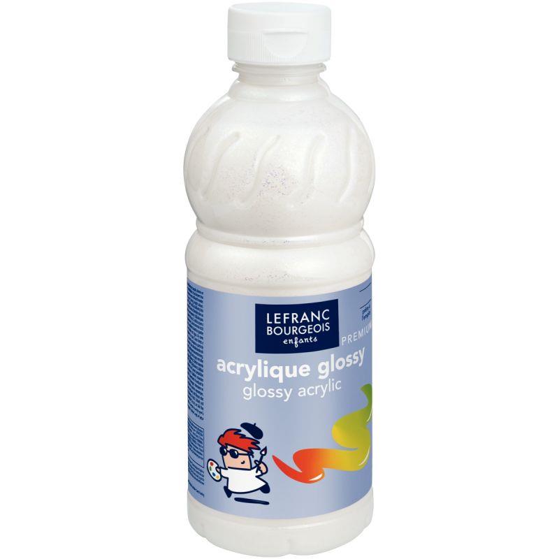 Flacon vernis finition pailletée
