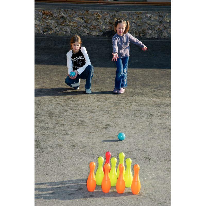 Jeu de bowling 9 quilles et 2 boules