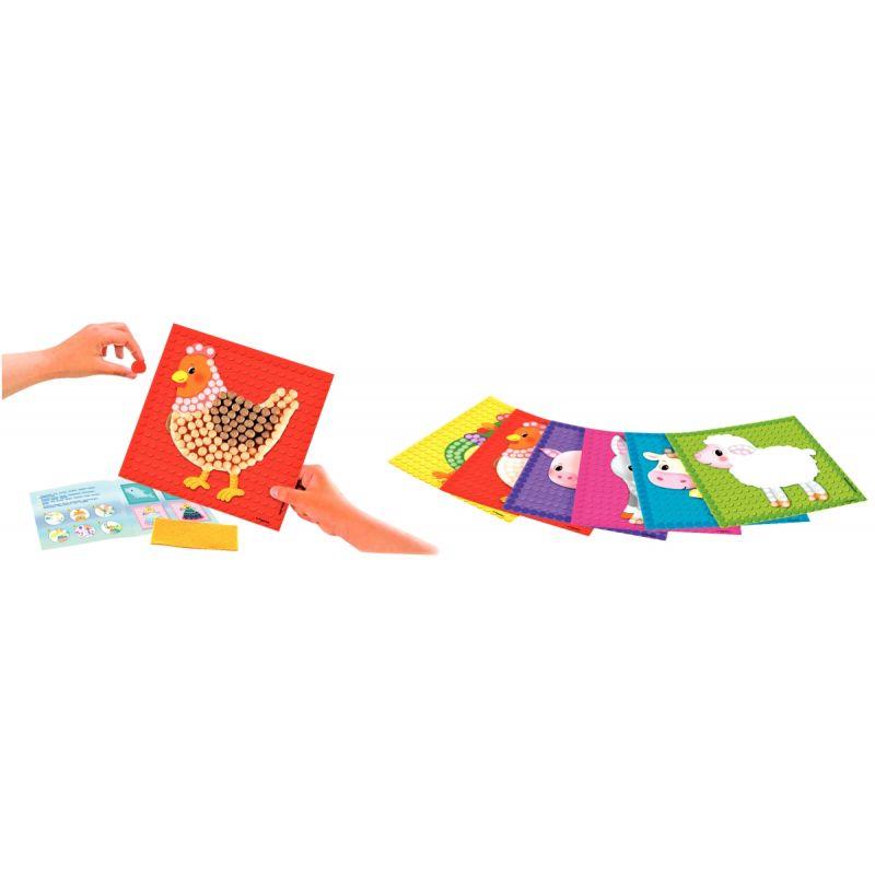 Lot de 30 cartes à décorer PLAYMAIS Mosaïc