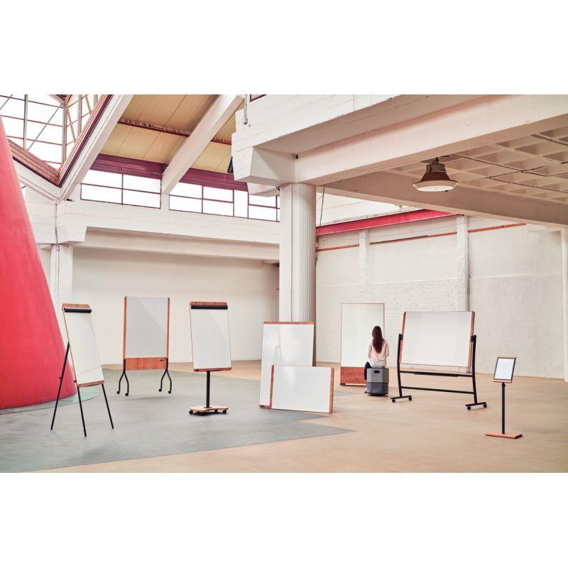 Tableau blanc rotatif Natural 100x141cm