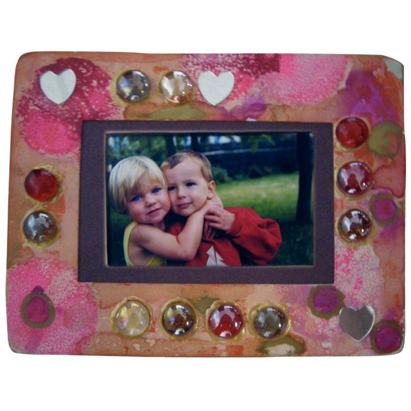 Lot de 10 cadres photo rectangulaires en carton