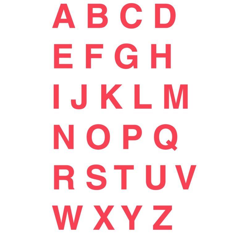 Arrietty Lettres De L'alphabet Majuscules Et Minuscules Lettres ABC