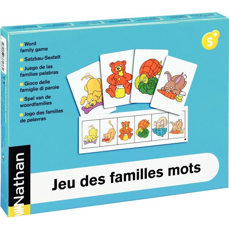 Jeu des familles mots