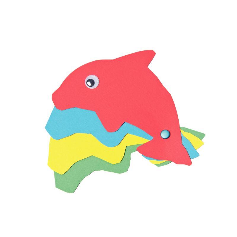 Paquet de 100 feuilles à dessin de couleurs 24x32cm 250g