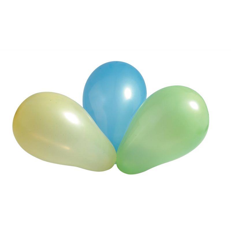 Sachet de 100 ballons de baudruche couleurs assorties