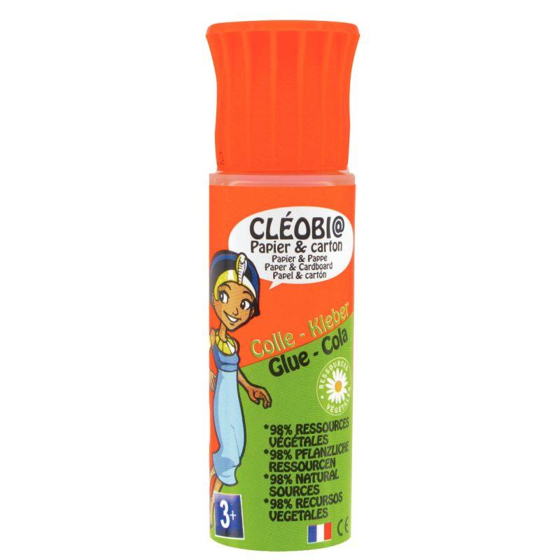 Flacon de colle 25g Cléobio embout mousse