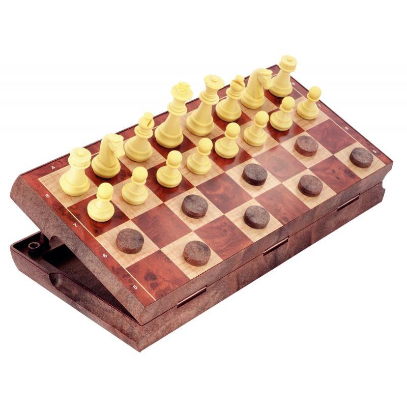 Jeux d'échecs et de dames magnétiques