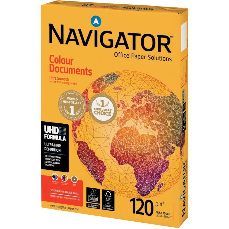 Ramette de 500 feuilles format A3 120g blanc NAVIGATOR