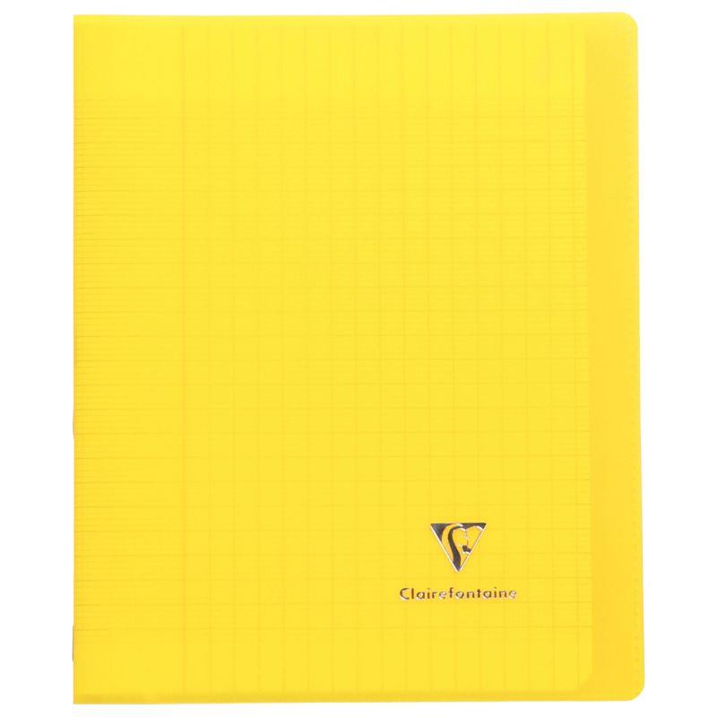 KOVERBOOK, seyès 90g Couverture polypropylène, jaune