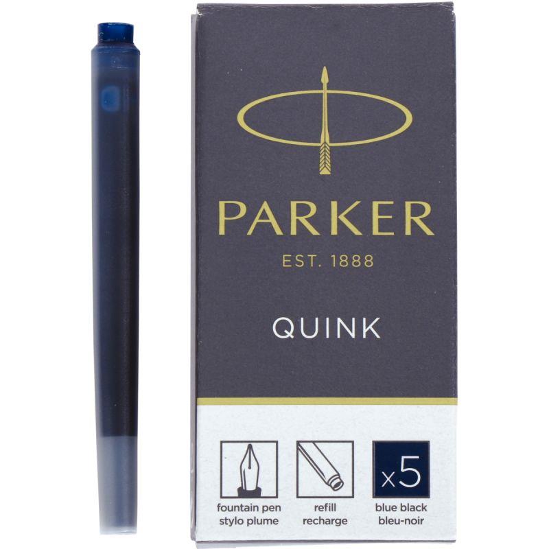 Parker bleue et noire