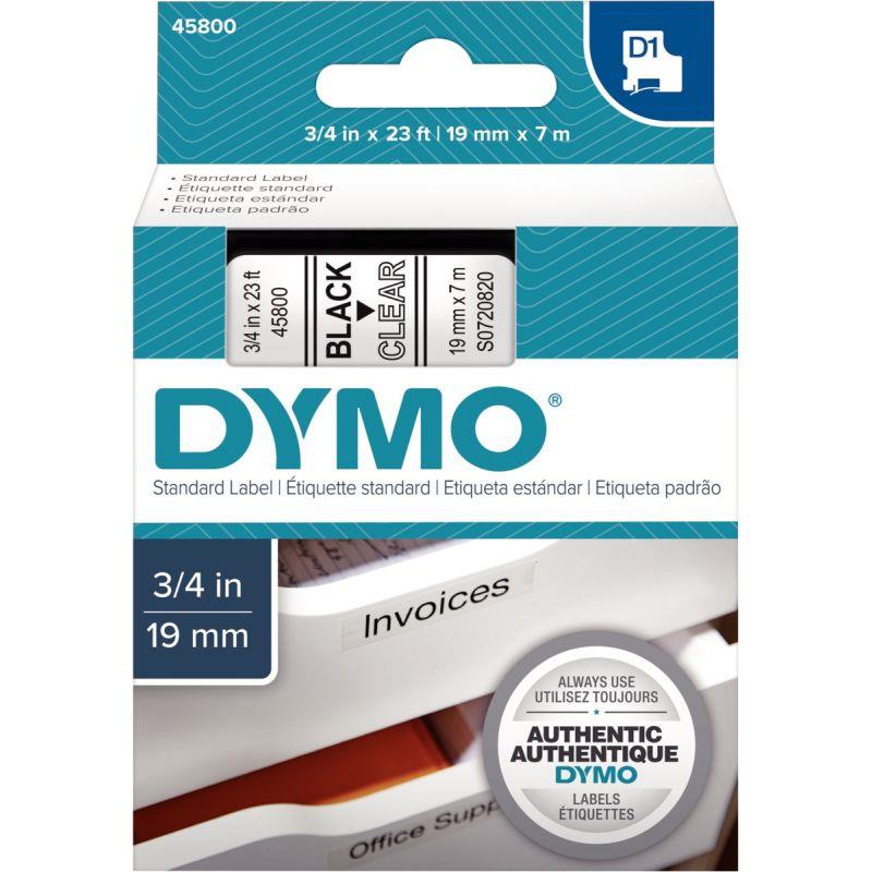 Dymo et transparent